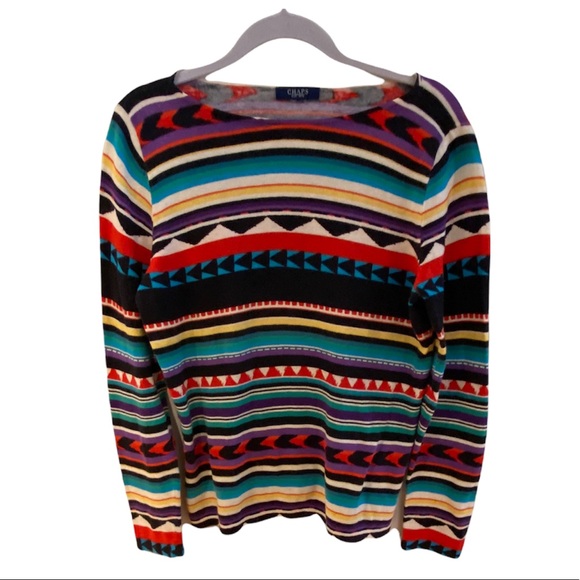 Ralph Lauren Chaps Aztec T-shirt - Picture 1 of 3